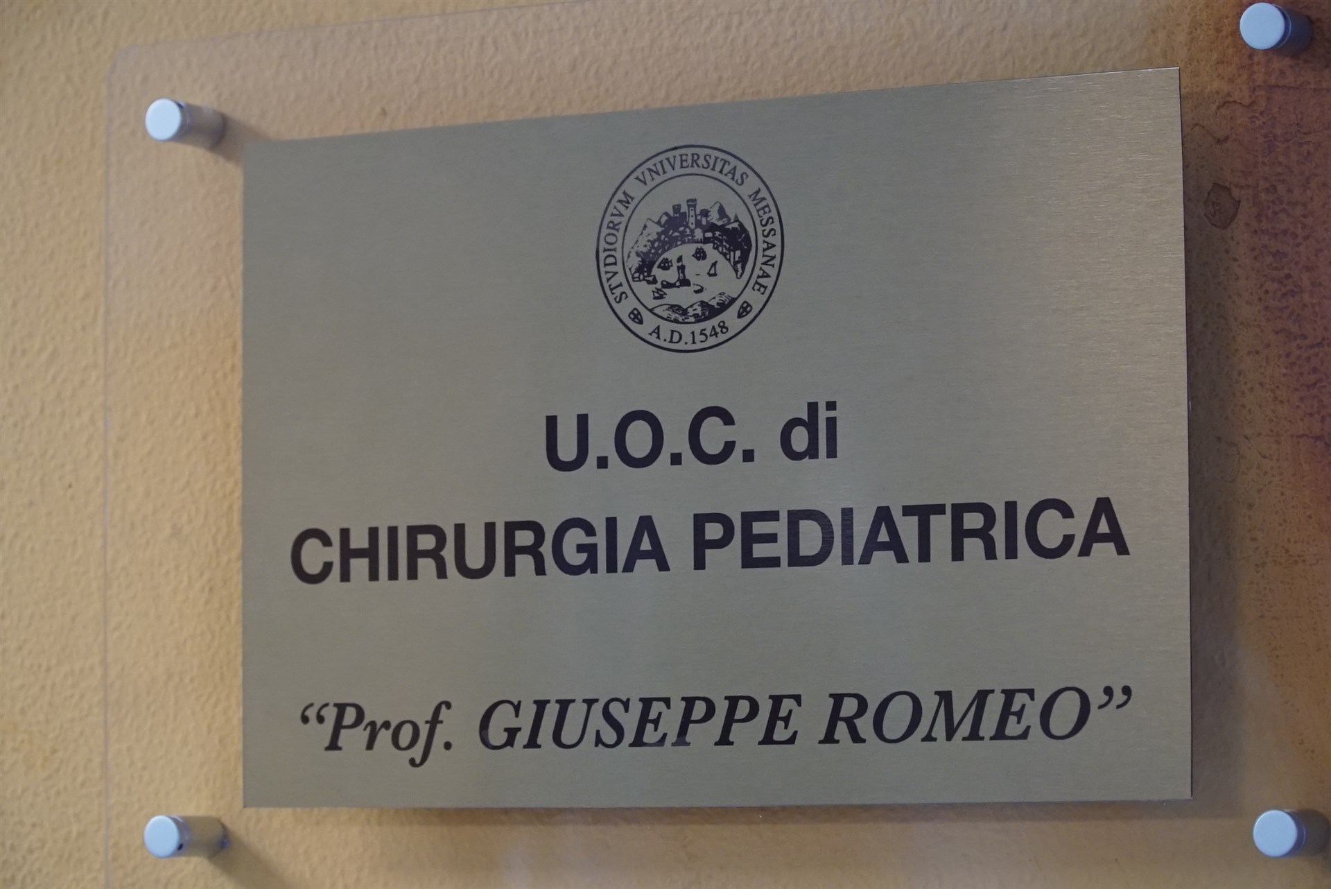 Reparto di Chirurgia Pediatrica