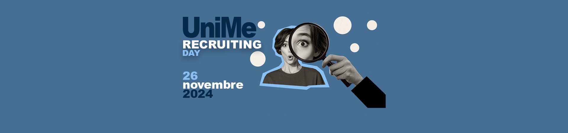 Martedì 26 novembre la II edizione dell’Unime Recruiting Day