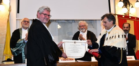 Conferito il Dottorato di Ricerca Honoris Causa in ACCESS al prof. Robert Schlögl