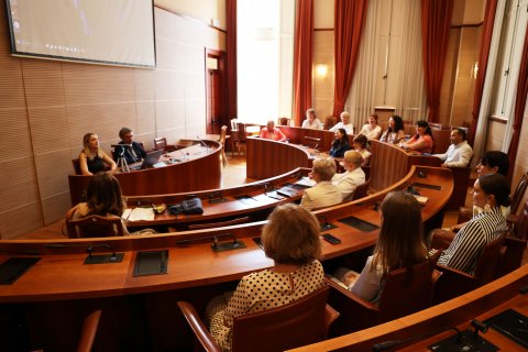 Incontro prof. Germanà con delegazioni università straniere