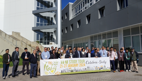 I delegati dell’IFEAT Study Tour 2024 in visita al Messina Institute of Technology (MeIT)