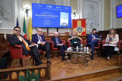 Presentato in Ateneo il libro "Storie di diritti e di democrazia. La Corte costituzionale nella società" di Giuliano Amato e Donatella Stasio