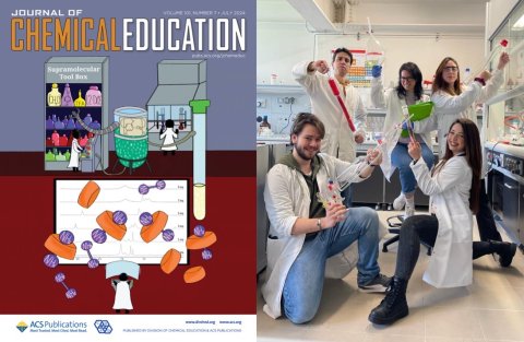 Dottorandi di Ricerca e Assegnisti UniME autori del Cover Article del Journal of Chemical Education