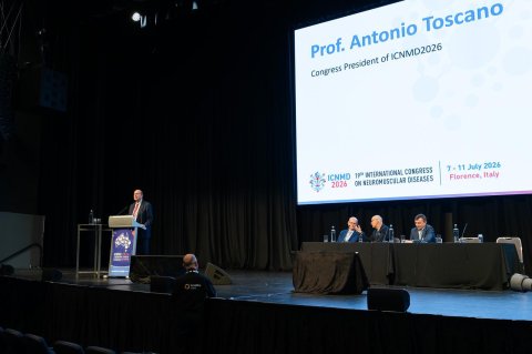 Il prof. Toscano nominato Presidente del Congresso Mondiale per le Malattie Neuromuscolari (Firenze 2026) e Ambassador of Florence