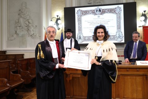 Dottorato di Ricerca Honoris causa in Scienze Cognitive al prof. Salvatore Maria Aglioti