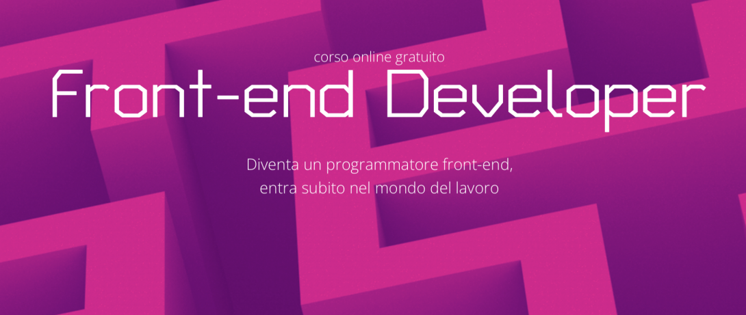 corso front-end developper