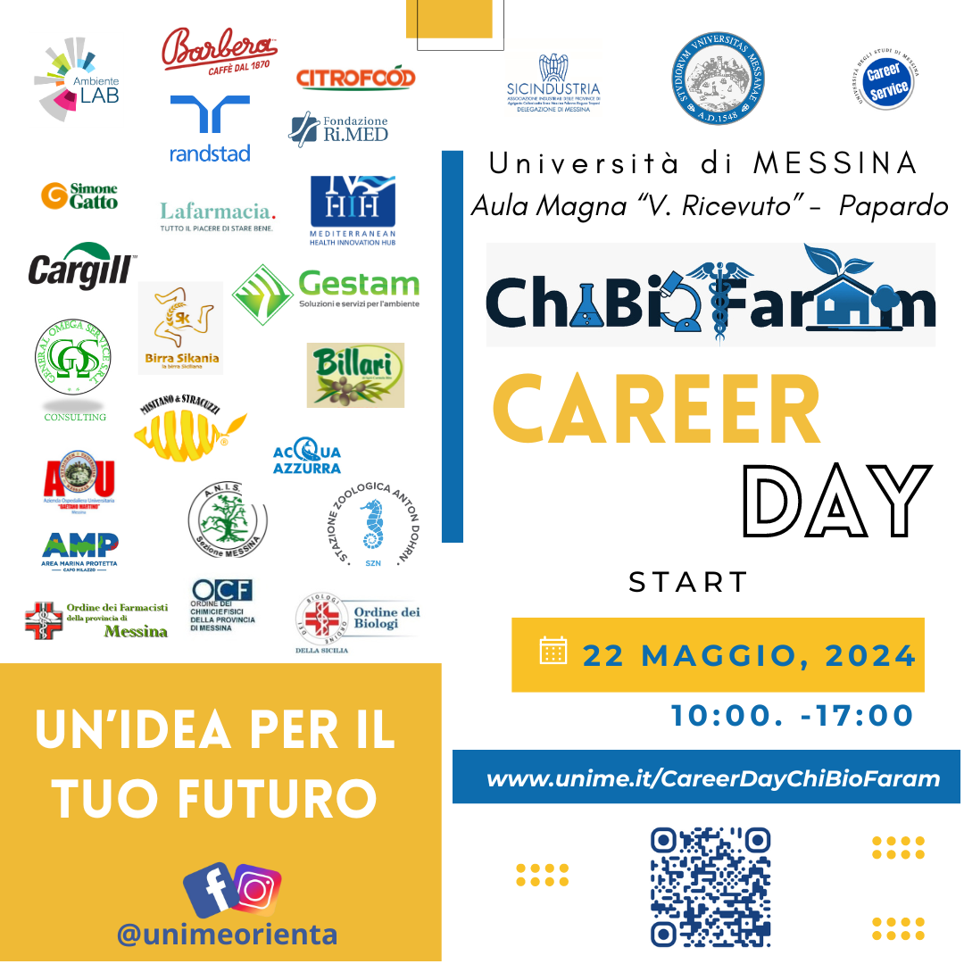 Locandina Career Day Chibiofaram